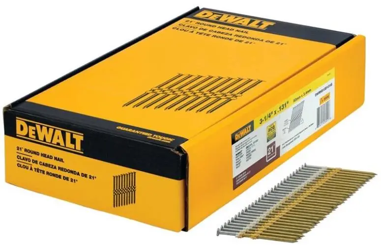 DeWalt DWRHS12D131G 21-Degree Framing Nails