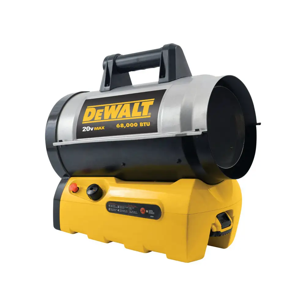 DeWalt F340660 Propane Forced Air Thermostat Portable Heater