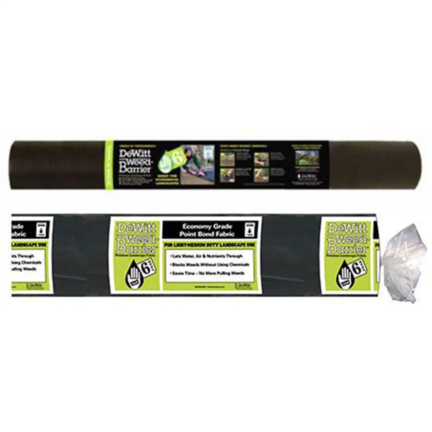 DeWitt 6YR6300 6 Year 6 x 300 Feet Non Woven Landscape Fabric Home Weed Barrier