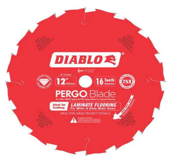 Diablo D1216LF PCD Diamond Saw Blade