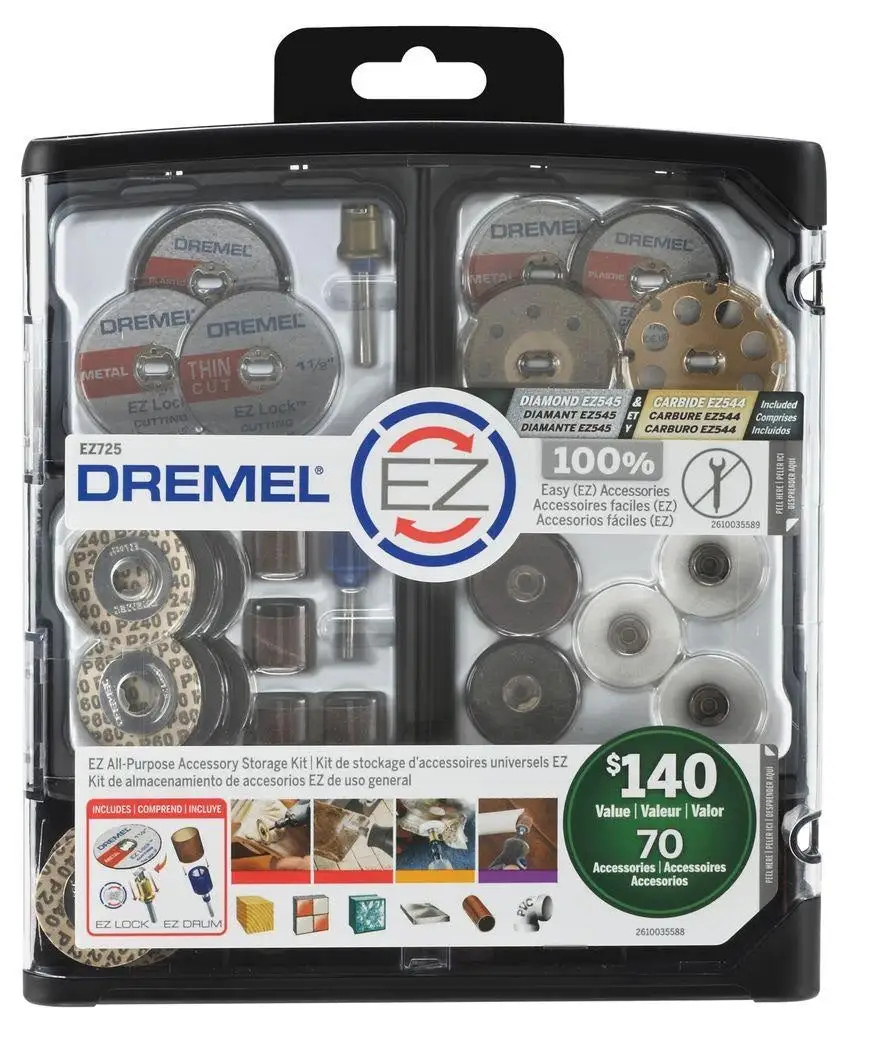 Dremel EZ725 Rotary Accessory Kit