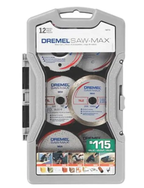 Dremel SM710 Saw-Max Oscillating Tool Blade Set