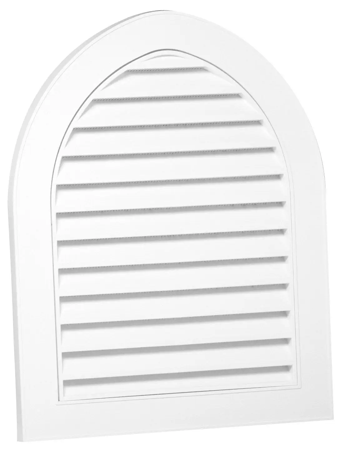 Duraflo 626110-00 Cathedral White Gable Vent