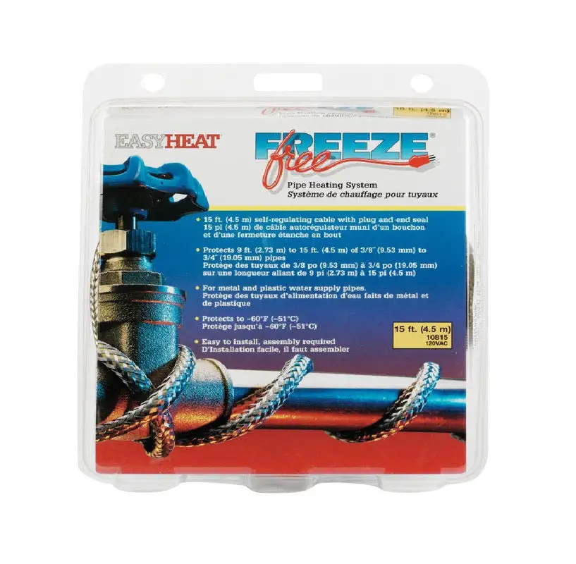 Easy Heat 10815 Freeze Free Self-Regulating Pipe Heating System