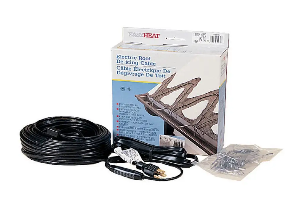 Easy Heat ADKS-100 Roof and Gutter De-Icing Heating Cable