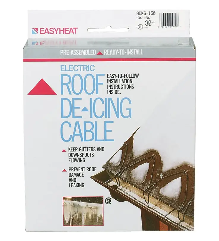 Easy Heat ADKS-150 Roof and Gutter De-Icing Heating Cable