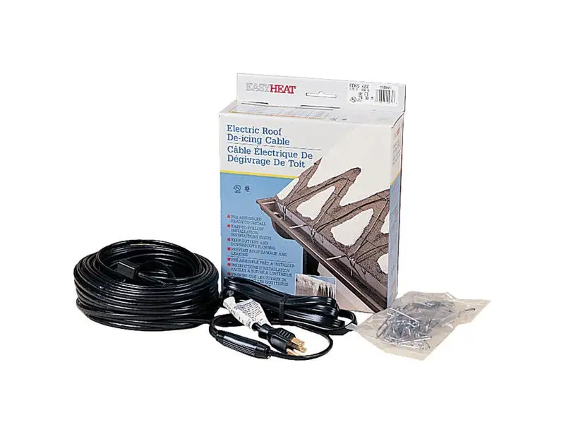 Easy Heat ADKS-500 Roof and Gutter De-Icing Heating Cable