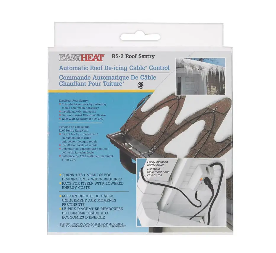 Easy Heat RS-2 Roof Sentry De-Icer Cable Control