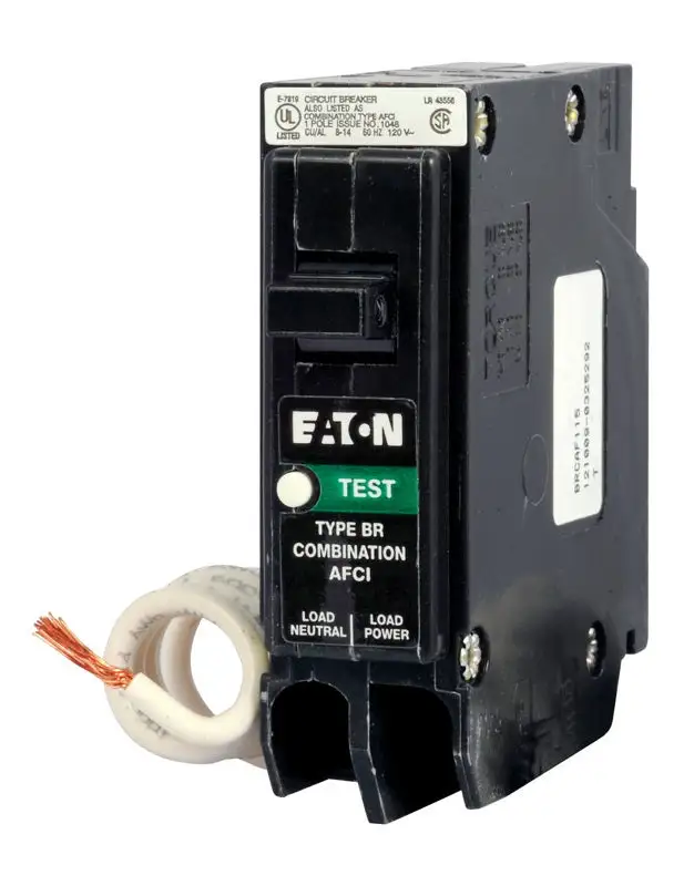 Eaton BRCAF115CS Single Pole Arc Fault Breaker