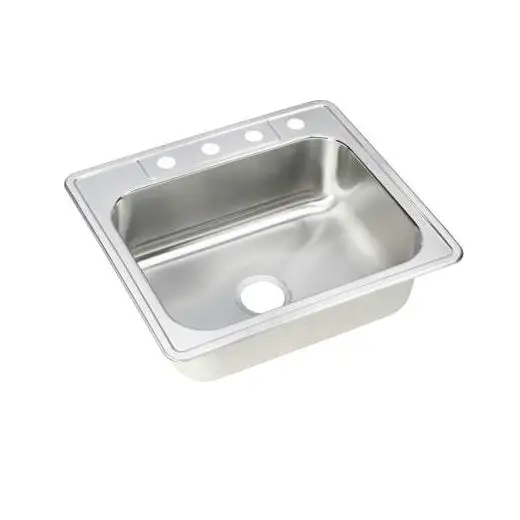 Elkay NLB25224 Neptune Single Bowl Kitchen Sink