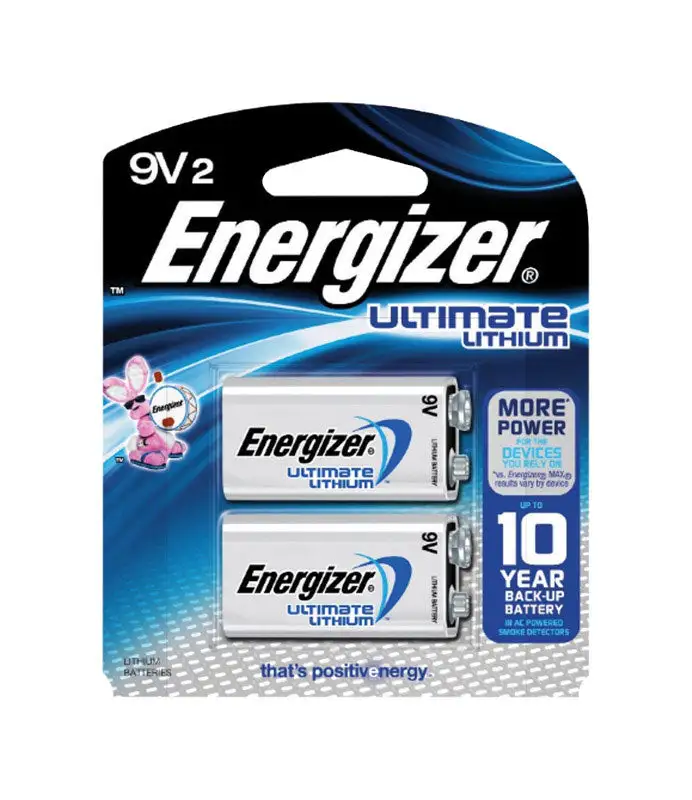 Energizer L522BP-2 Ultimate Lithium Battery