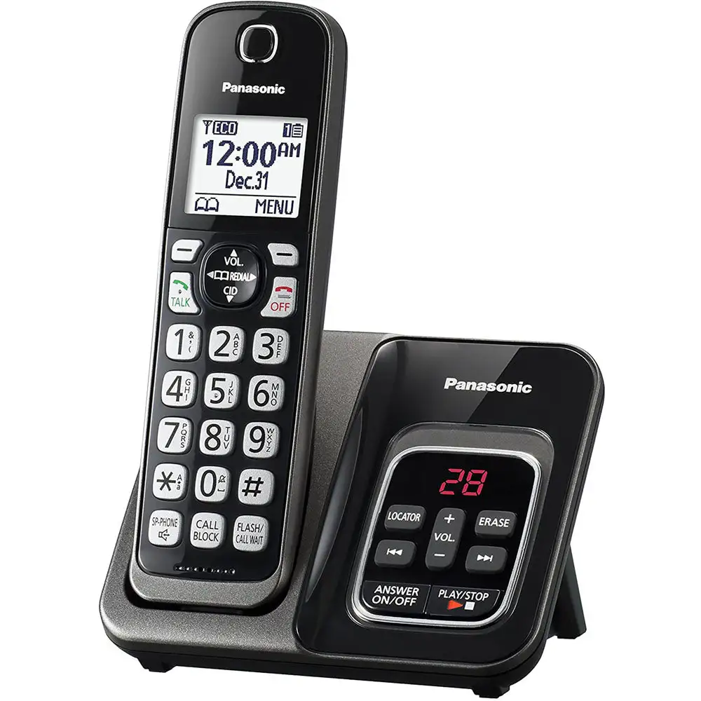 Panasonic KX-TGD530M Expandable Cordless Phone With Call Block