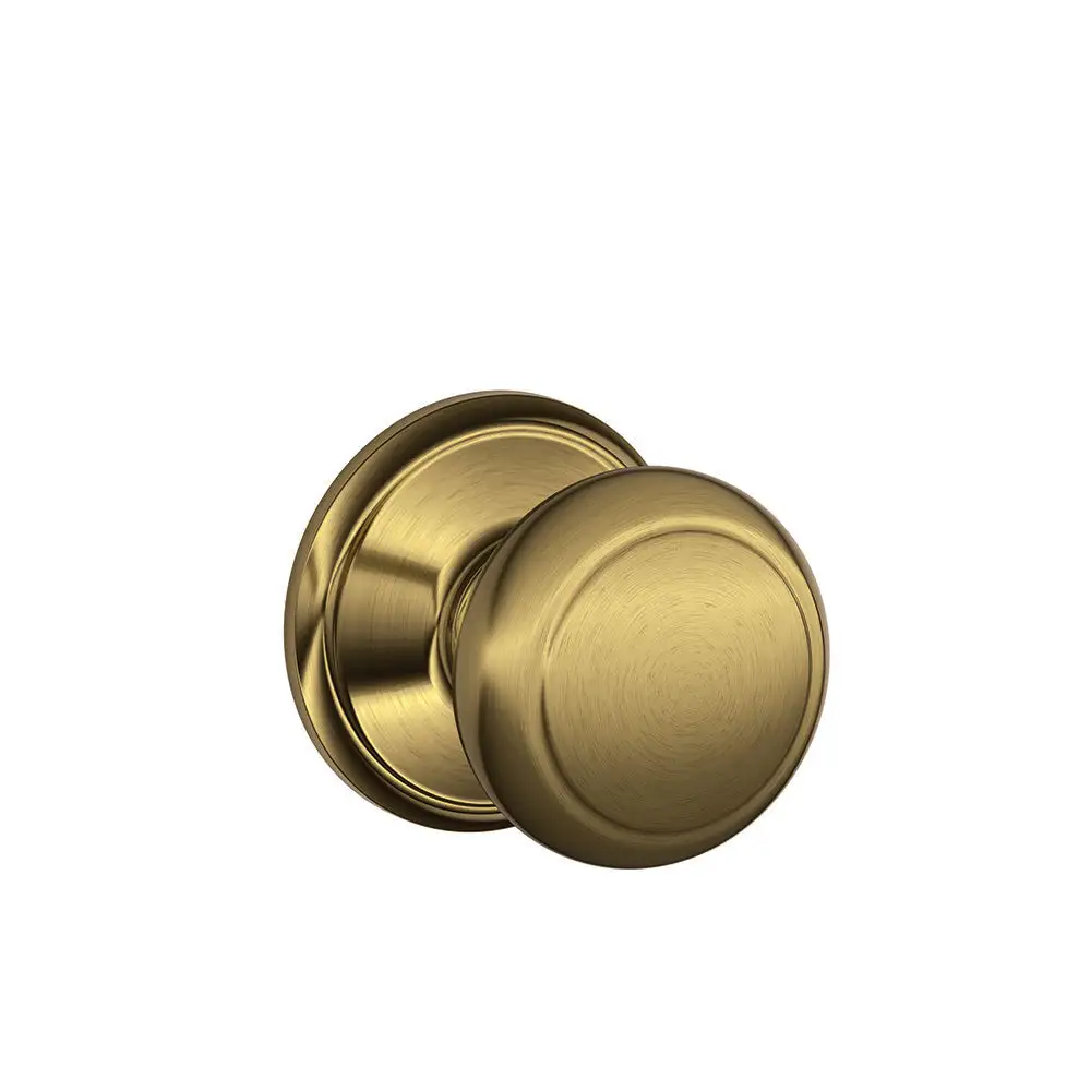 Schlage F10 AND 609 Andover Passage Knob