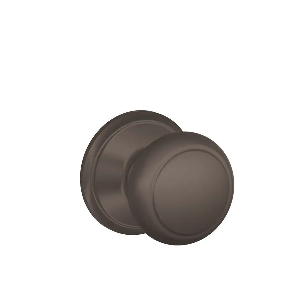 Schlage F10 AND 613 Andover Passage Knob