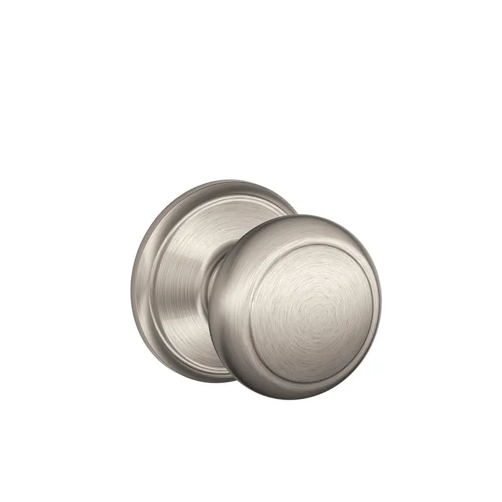 Schlage F10 AND 619 Andover Passage Knob