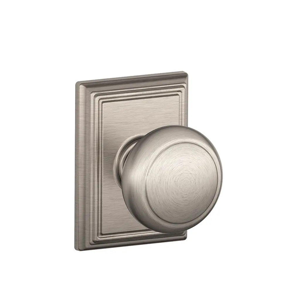 Schlage F10 AND 619 ADD Addison Andover Passage Knob