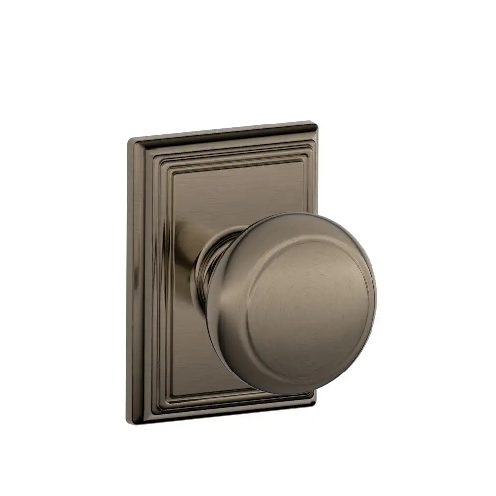 Schlage F10 AND 620 ADD Addison Andover Passage Knob