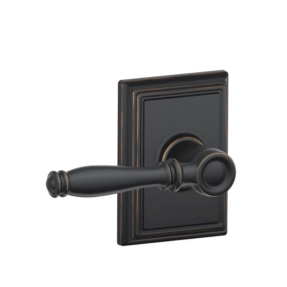 Schlage F10 BIR 716 ADD Addison Collection Birmingham Hall and Closet Lever