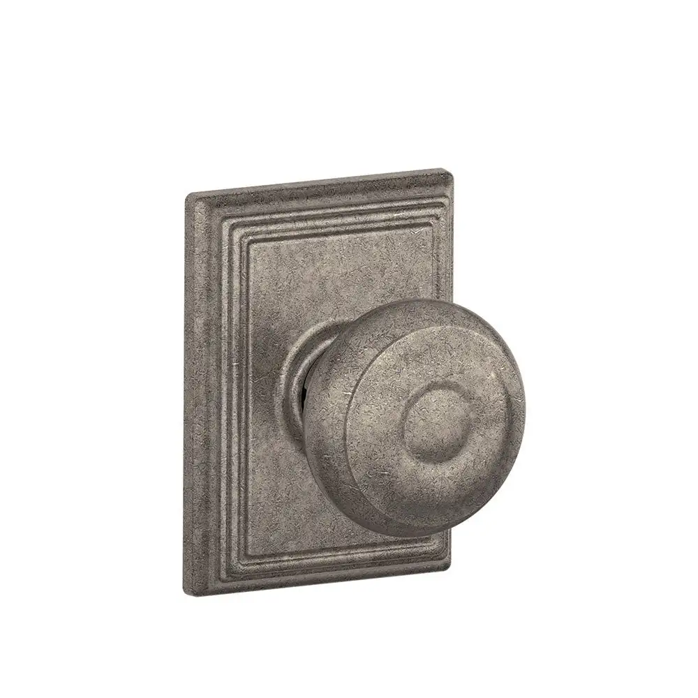 Schlage F10 GEO 621 ADD Addison Georgian Passage Knob