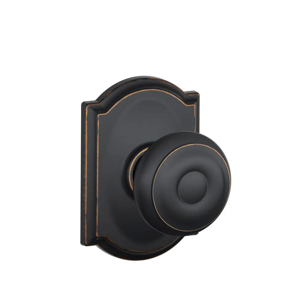 Schlage F10 GEO 716 CAM Camelot Collection Georgian Passage Knob