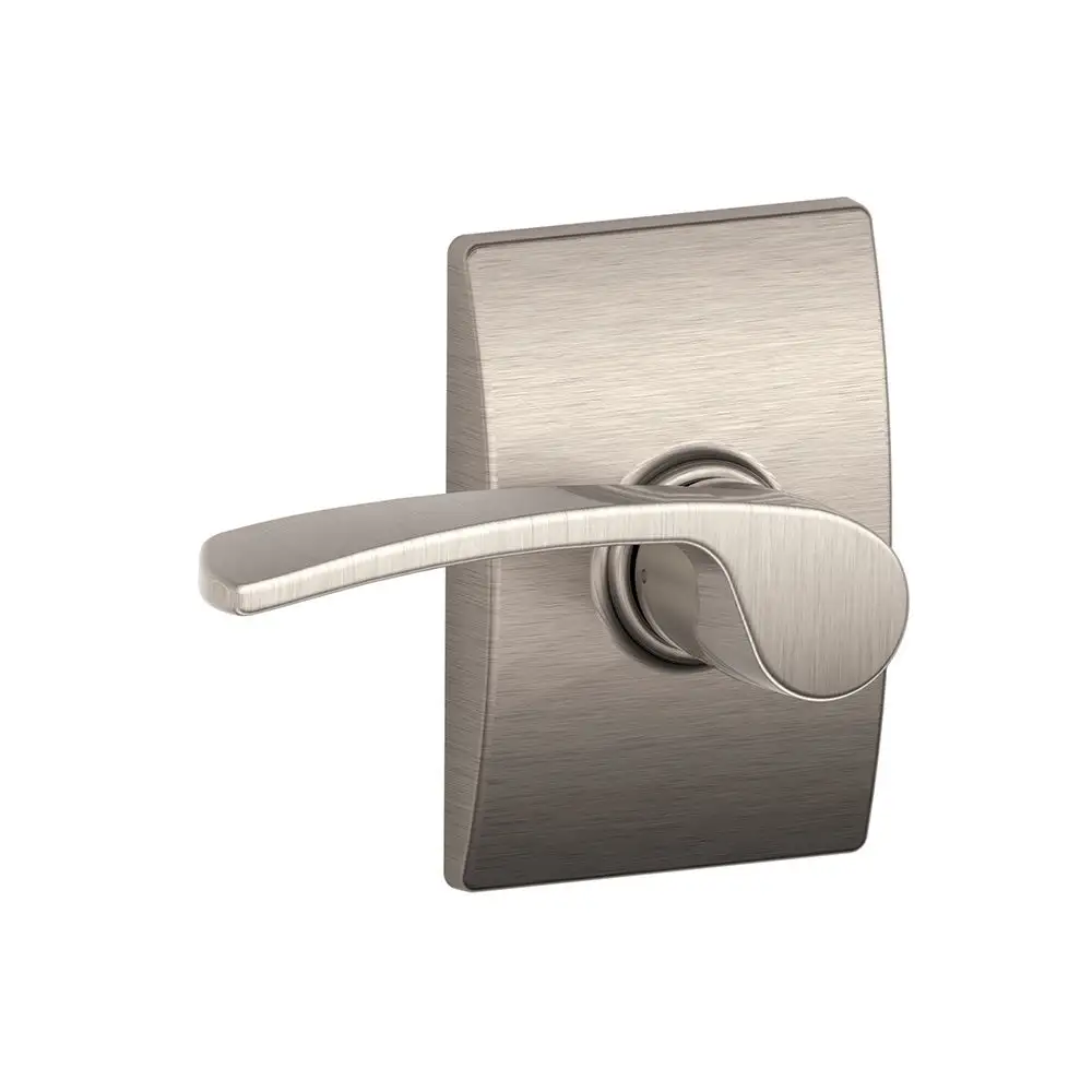 Schlage F10 MER 619 CEN Century Collection Merano Passage Lever