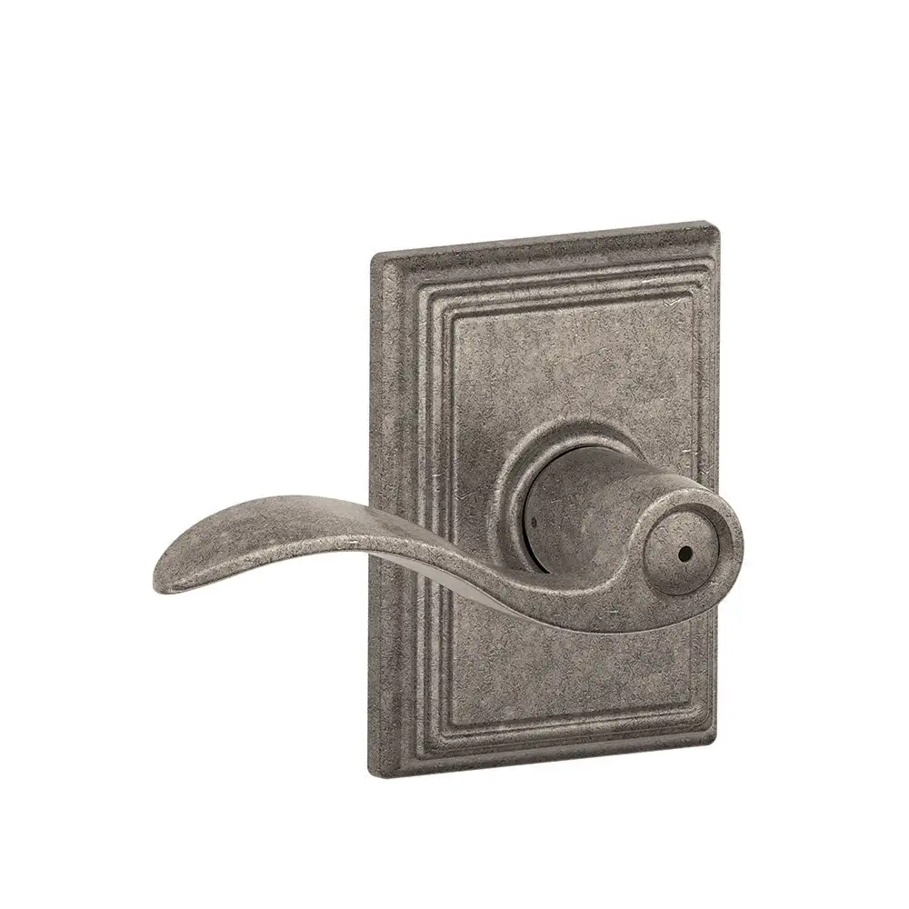 Schlage F40 ACC 621 ADD Addison Collection Accent Privacy Lever