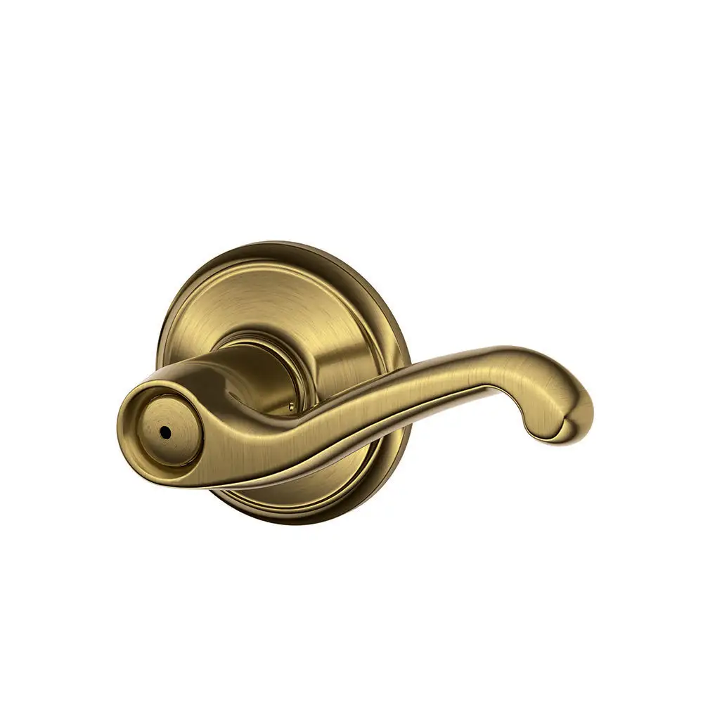 Schlage F40 FLA RH 609 X 625 Flair Right Handed Privacy Lever