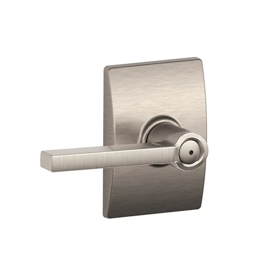 Schlage F40 LAT 619 CEN Century Collection Latitude Privacy Lever