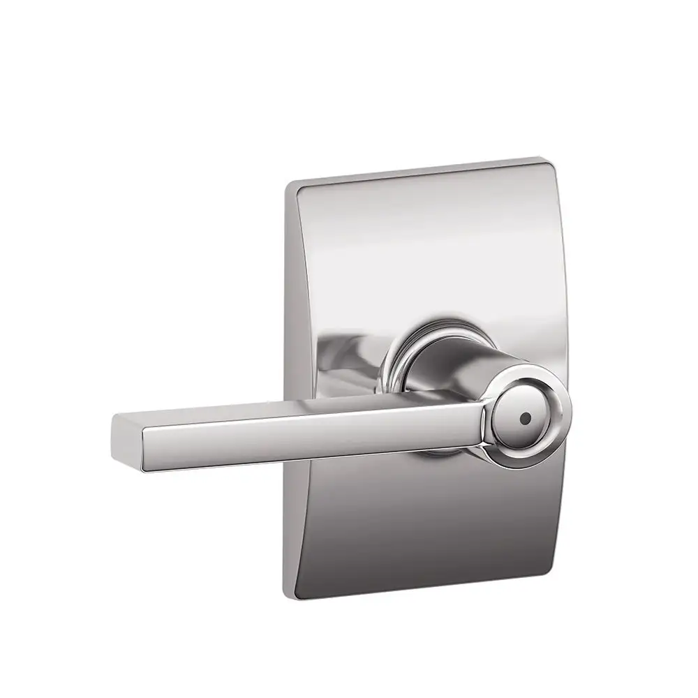 Schlage F40 LAT 625 CEN Century Collection Latitude Privacy Lever