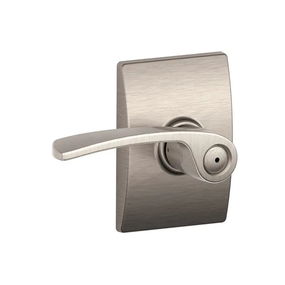 Schlage F40 MER 619 CEN Century Collection Merano Privacy Lever