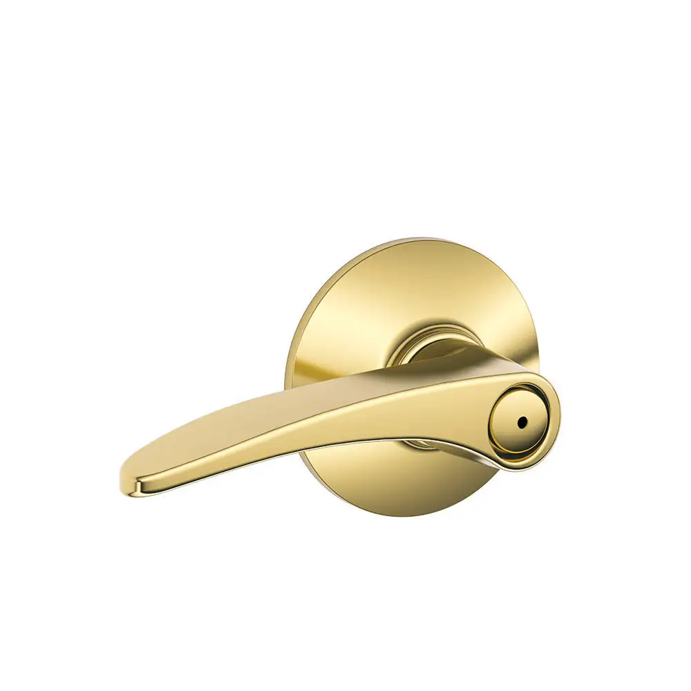 Schlage F40 MNH 605 Manhattan Privacy Lever