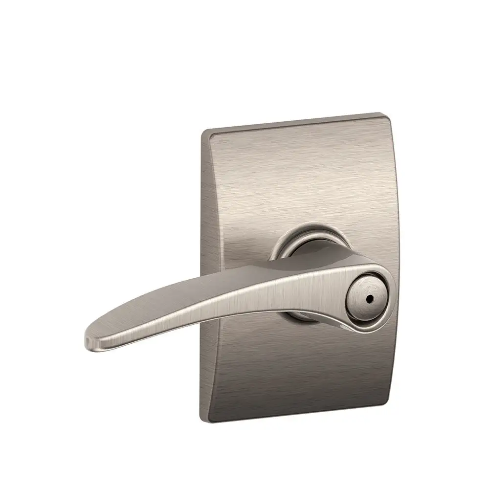 Schlage F40 MNH 619 CEN Century Collection Manhattan Privacy Lever