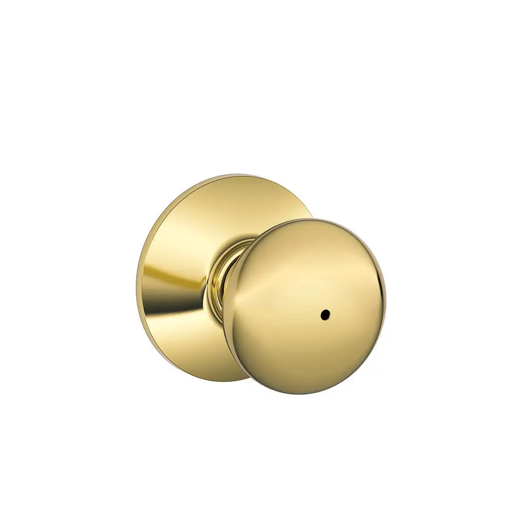 Schlage F40 PLY 605 X 619 Plymouth Privacy Lock Door Knob Set