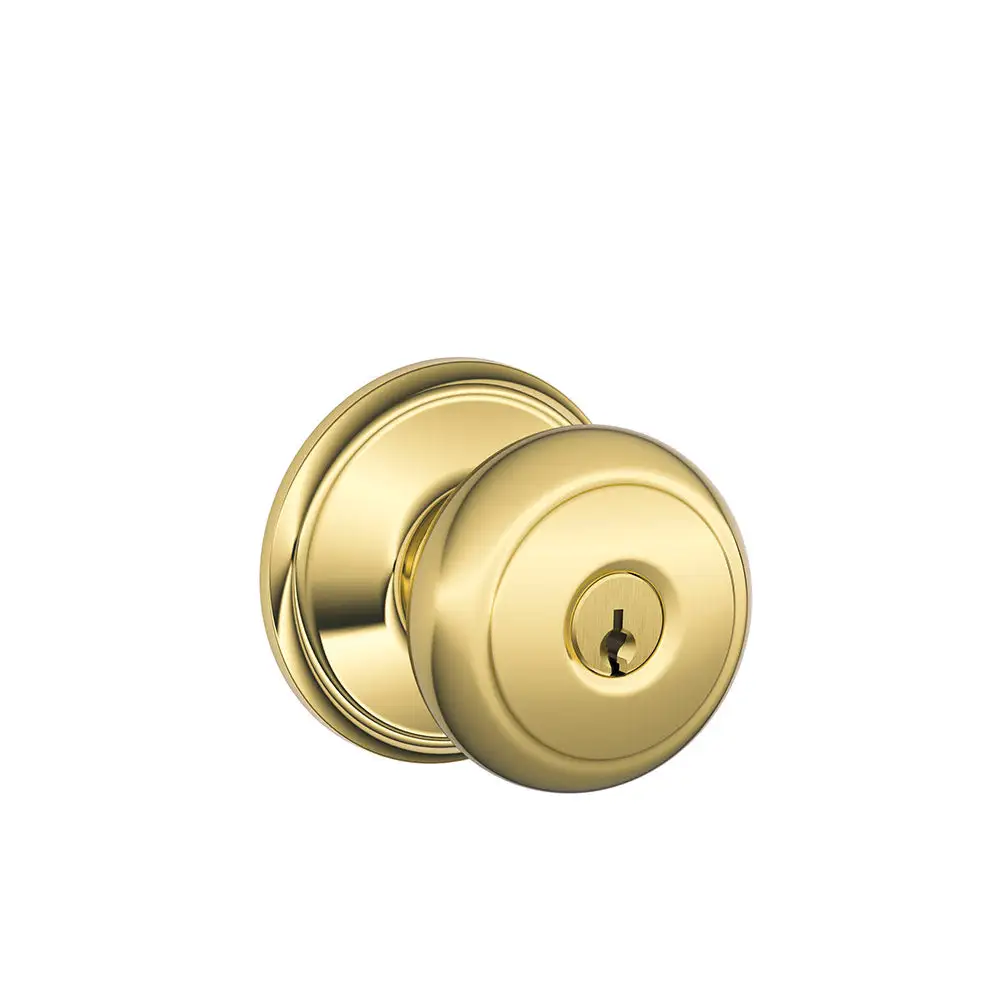 Schlage F51A AND 505 Andover Keyed Entry Knob