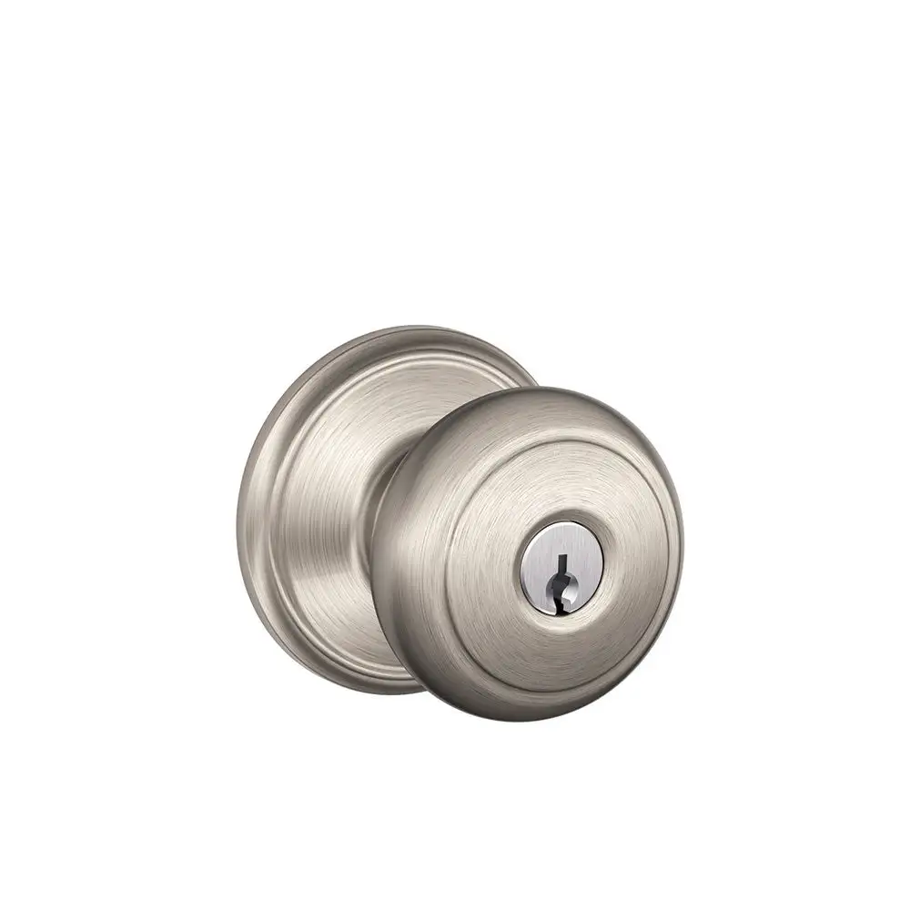 Schlage F51A AND 619 Andover Keyed Entry Knob