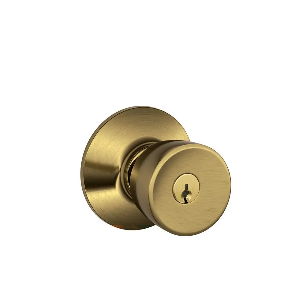 Schlage F51A BEL 609 Bell Keyed Entry Knob