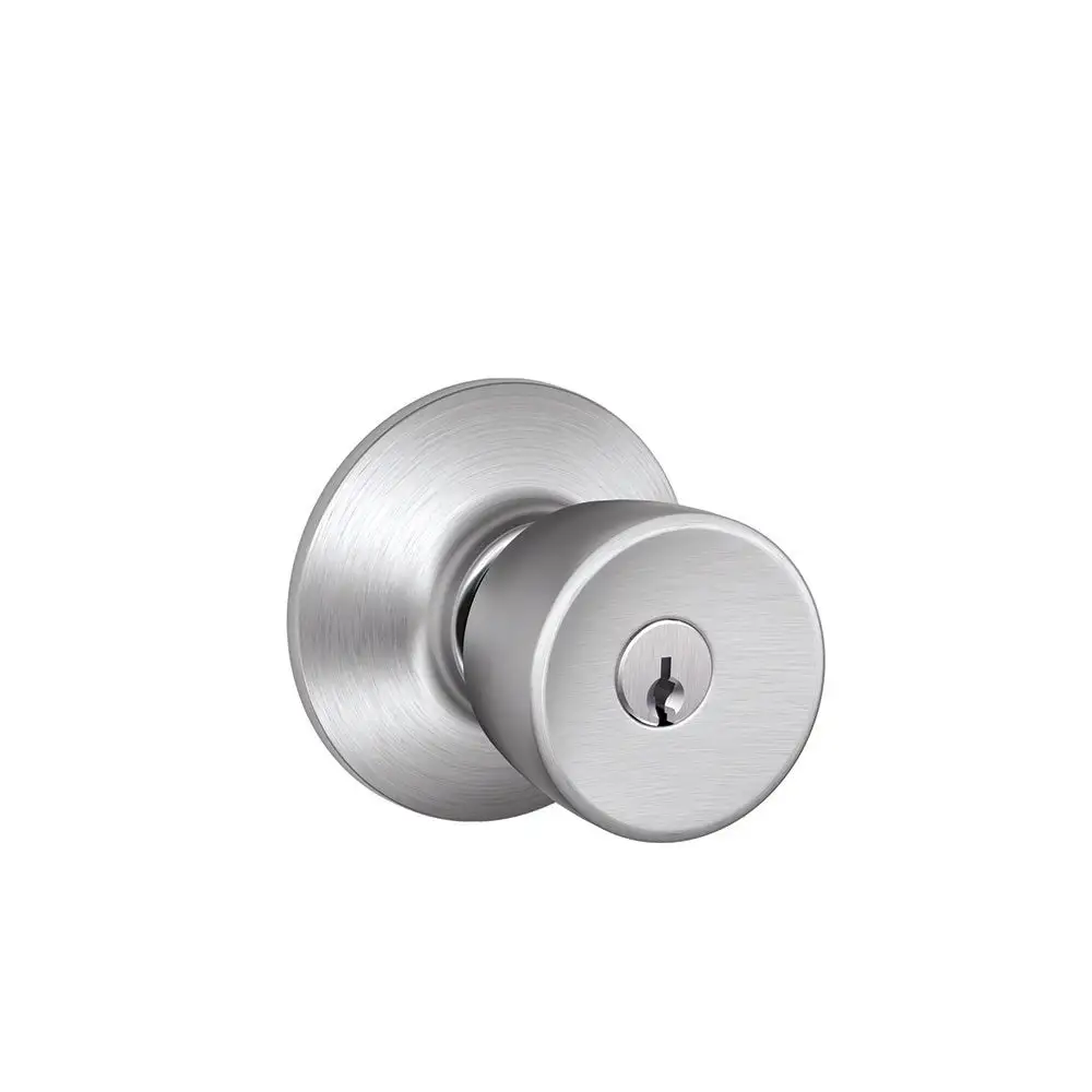 Schlage F51A BEL 626 Bell Keyed Entry Knob