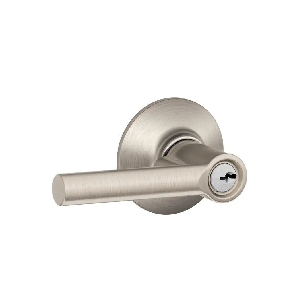 Schlage F51A BRW 619 Broadway Lever Keyed Entry