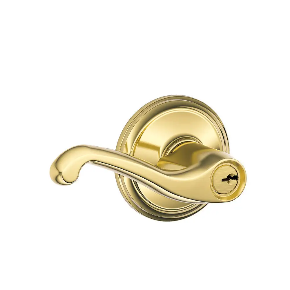 Schlage F51A FLA 505 Flair Lever Keyed Entry