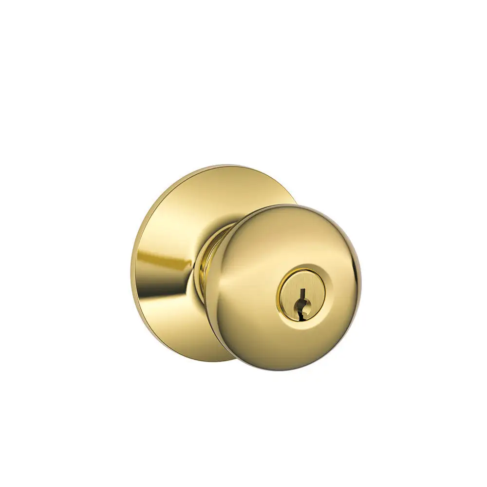 Schlage F51AF PLY 605 Plymouth Keyed Entry Knob