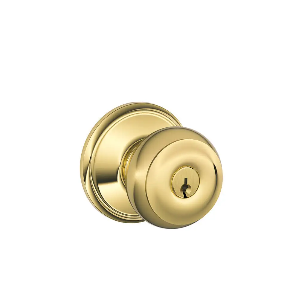 Schlage F51A GEO 505 Georgian Keyed Entry Knob