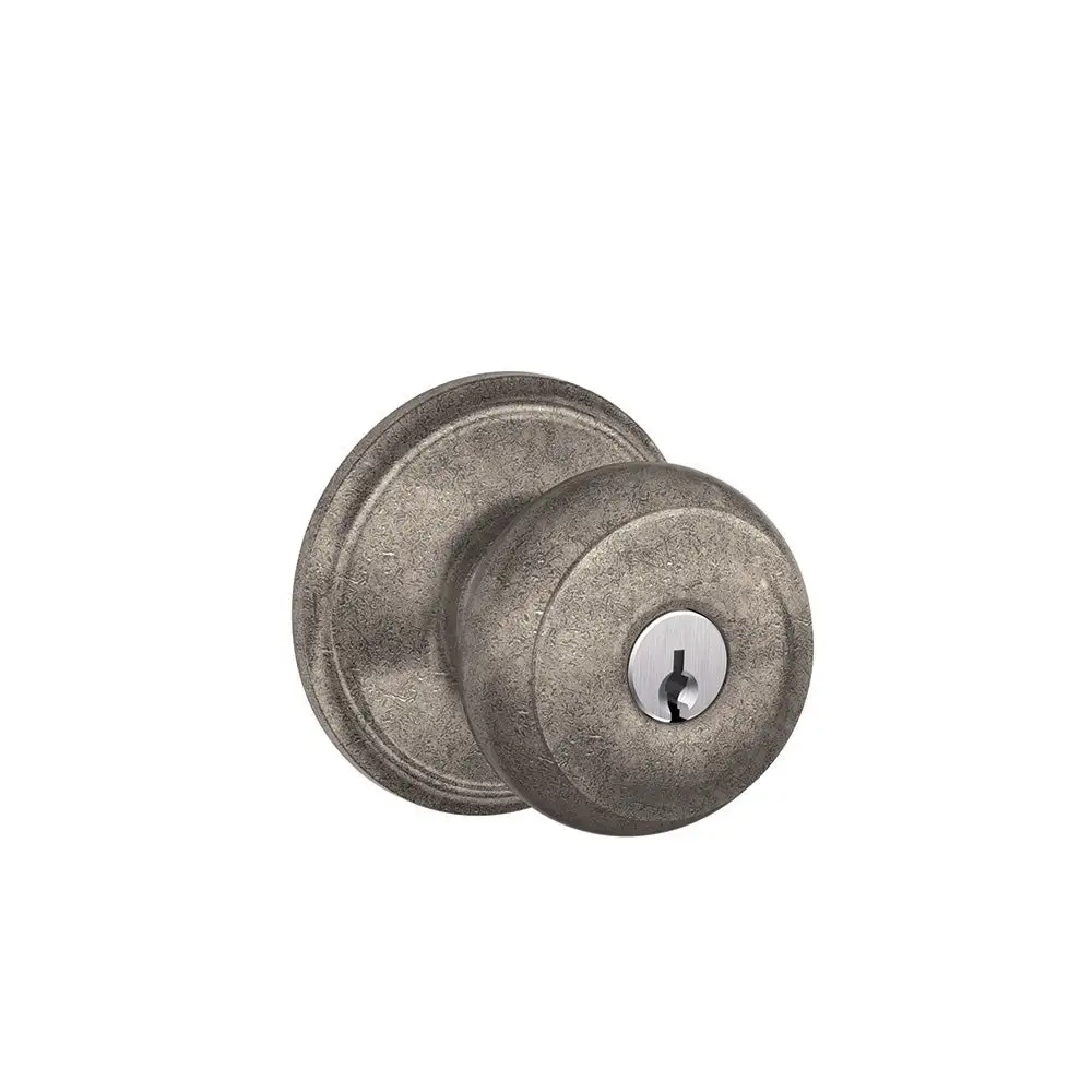 Schlage F51A GEO 621 Georgian Keyed Entry Knob