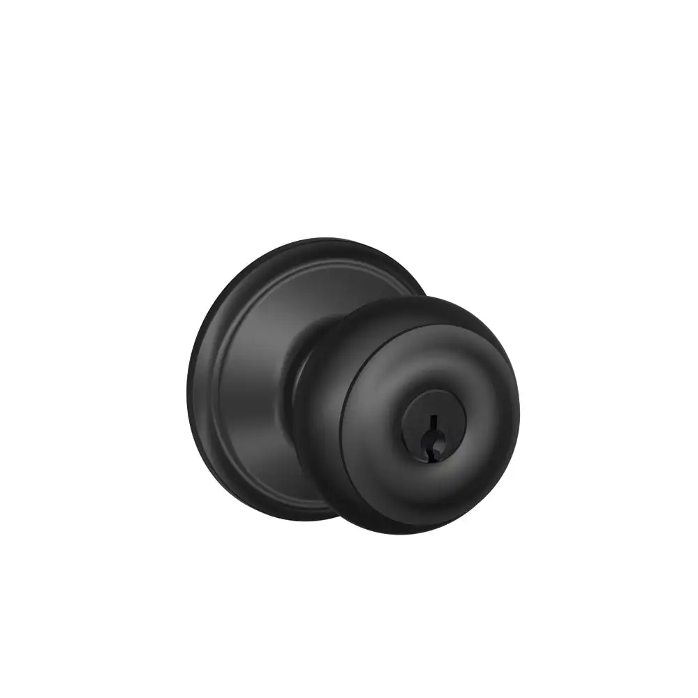 Schlage F51A GEO 622 Georgian Keyed Entry Knob