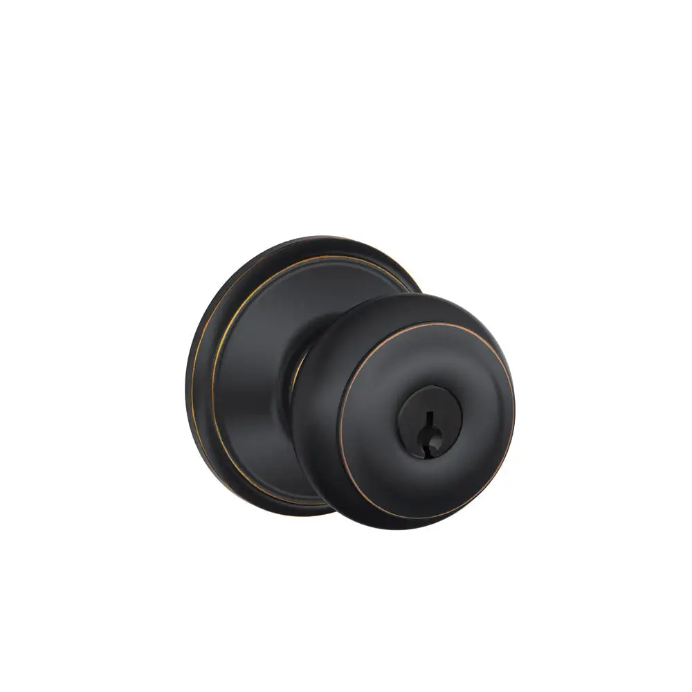 Schlage F51A GEO 716 Georgian Keyed Entry Knob