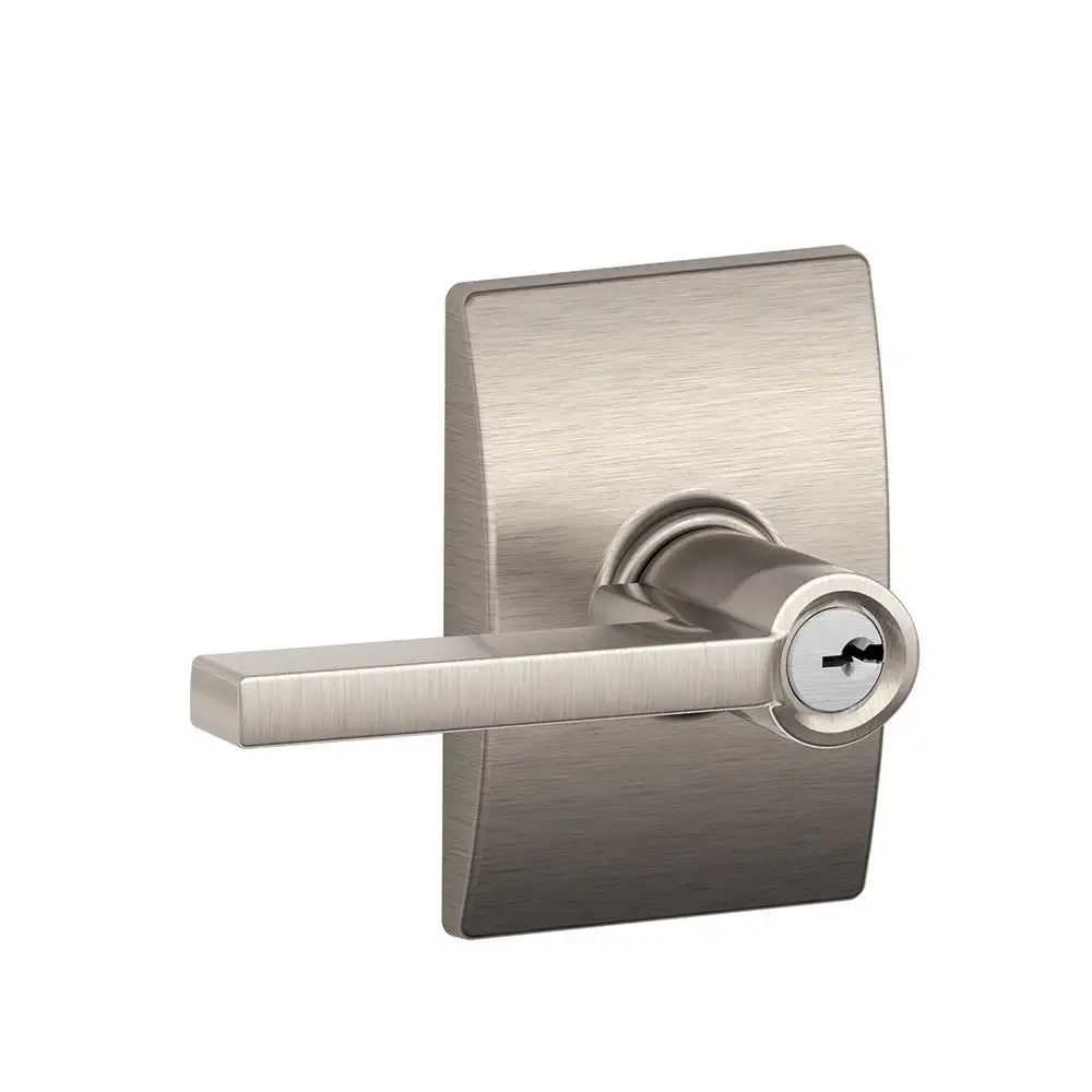 Schlage F51A LAT 619 CEN Century Collection Latitude Keyed Entry Lever