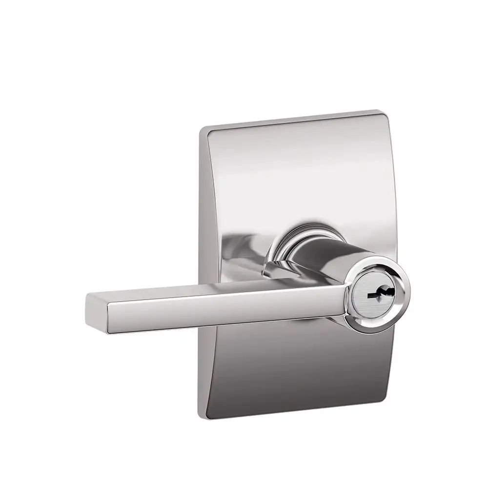 Schlage F51A LAT 625 CEN Century Collection Latitude Keyed Entry Lever