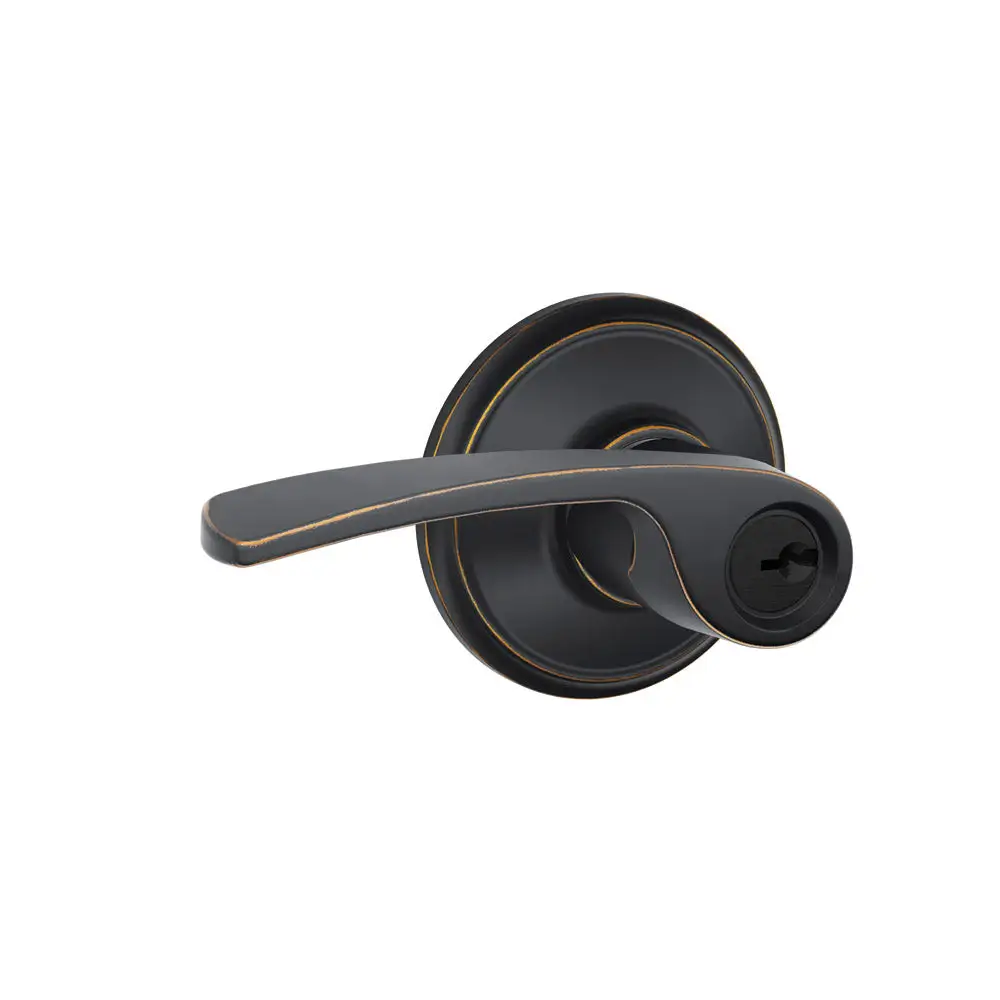 Schlage F51A MER 716 Merano Lever Keyed Entry