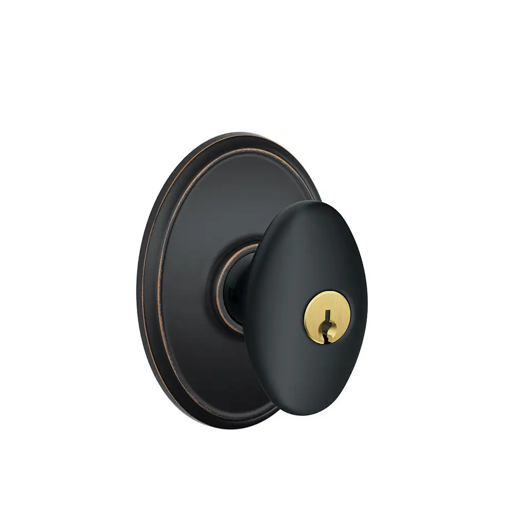 Schlage F51A SIE 716 WKF Siena Wakefield Keyed Entry Knob