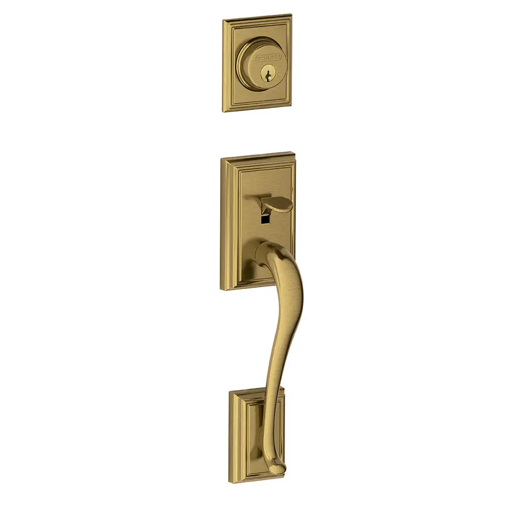 Schlage F58 ADD 609 Addison Single Cylinder Exterior Handleset