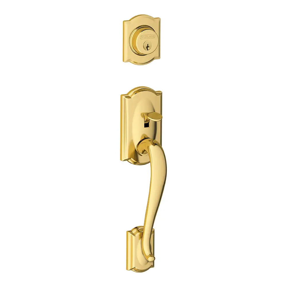 Schlage F58 CAM 505 Camelot Single Cylinder Exterior Handleset